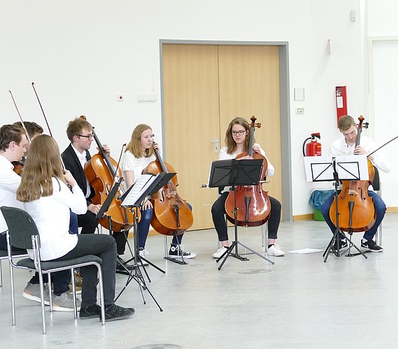 Musiker der Bergischen Musikschule